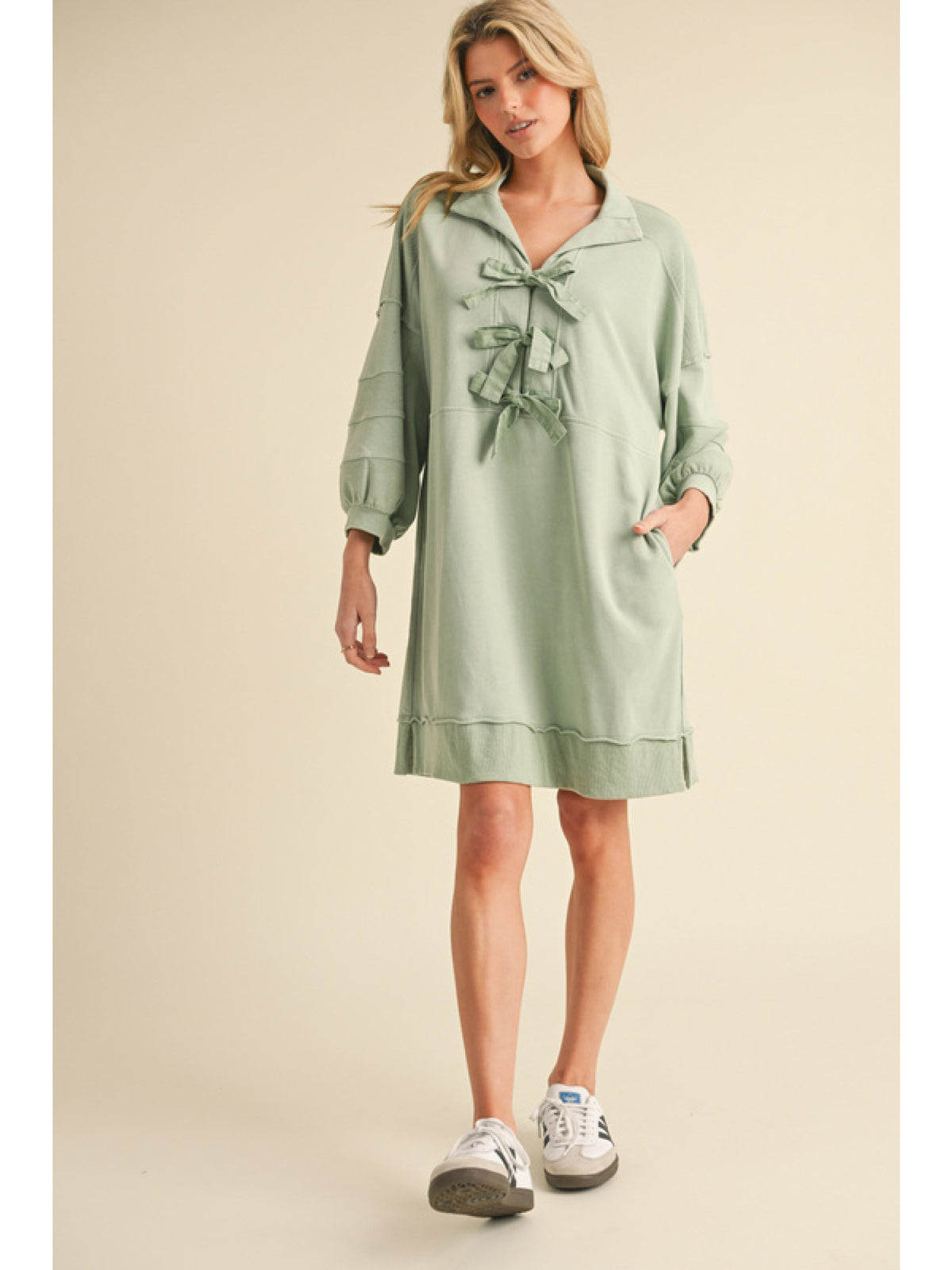 Susan Bow Tie Dress