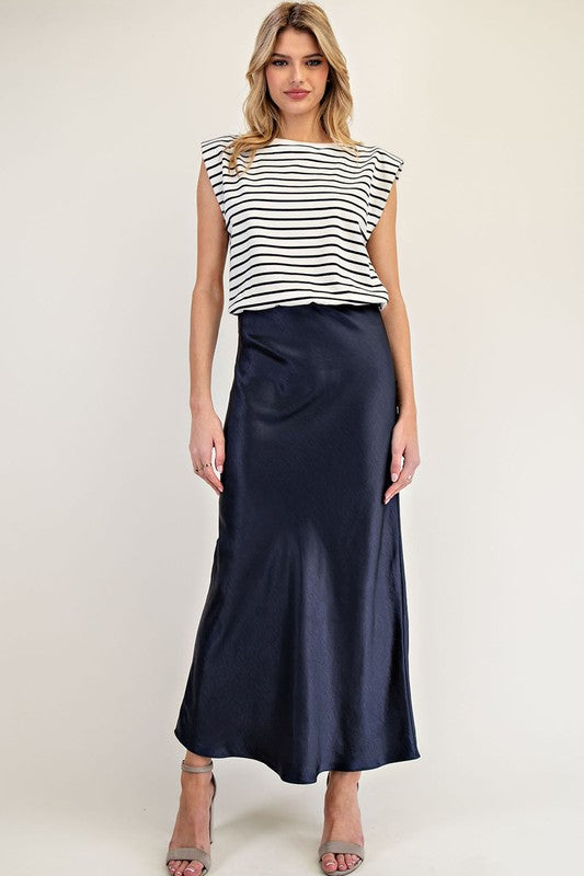 Courtney Satin Dress