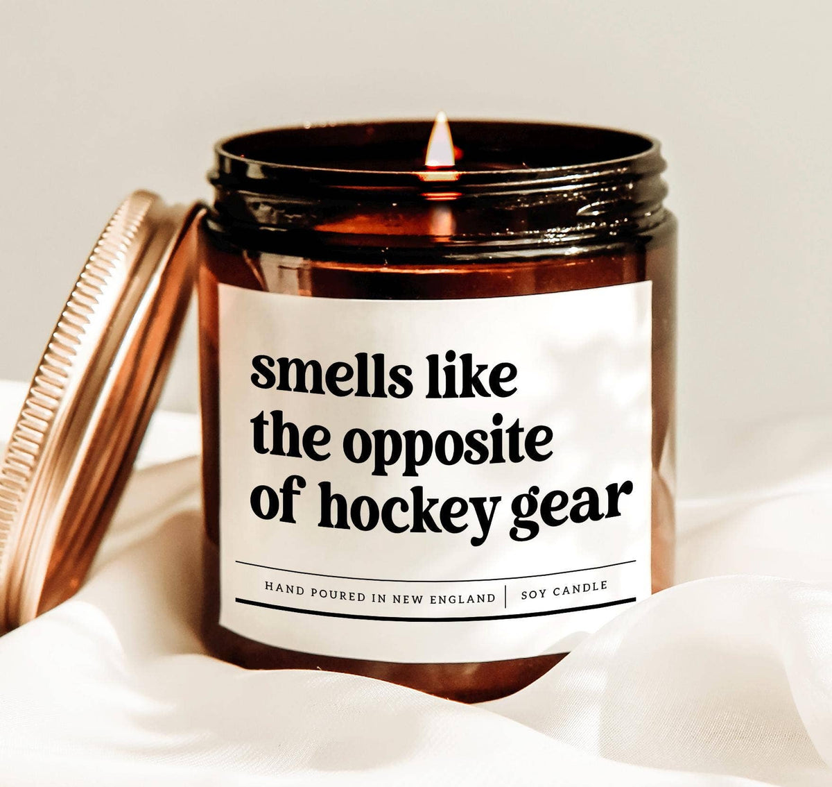 Hockey Candle