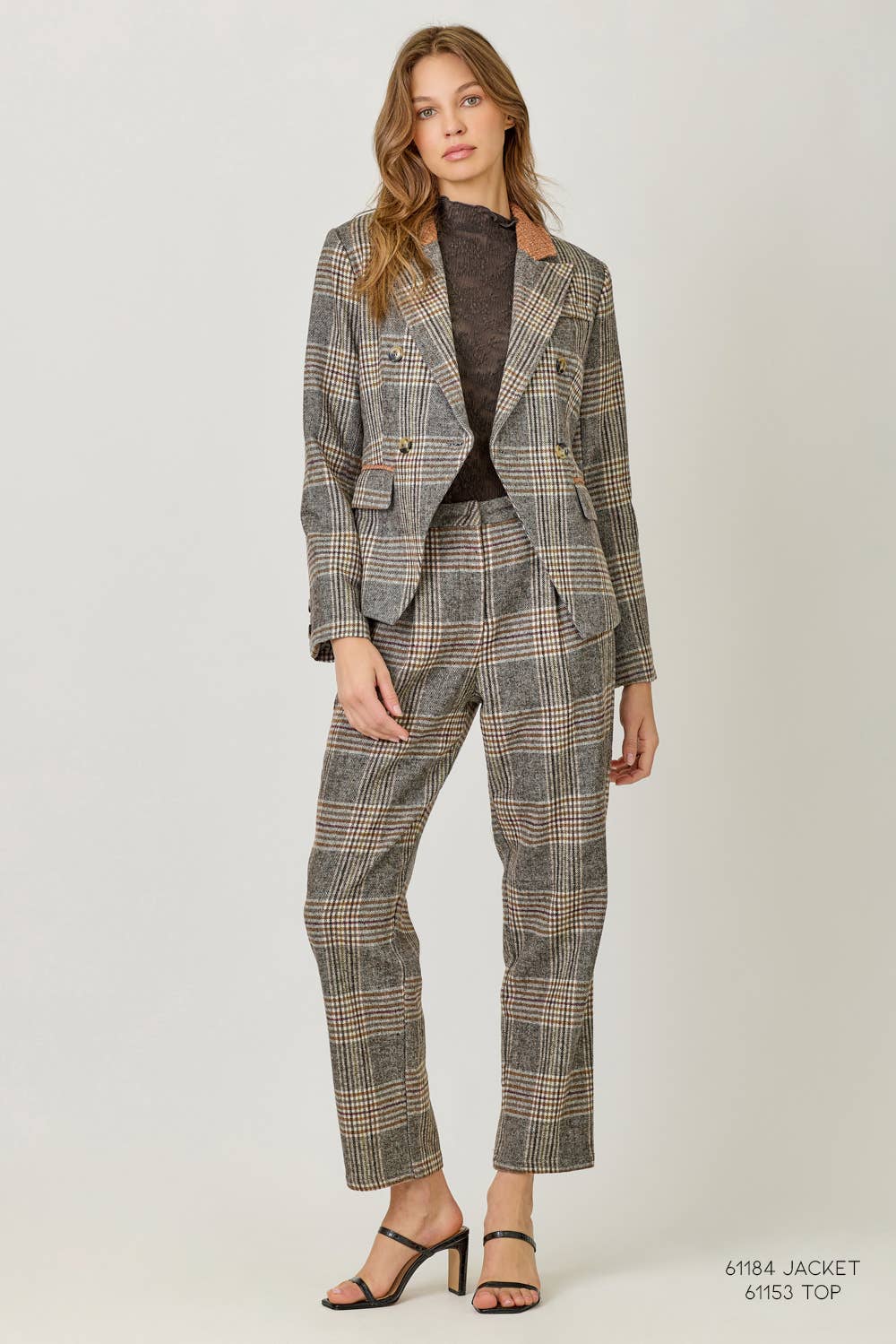 Glen Checker Trousers