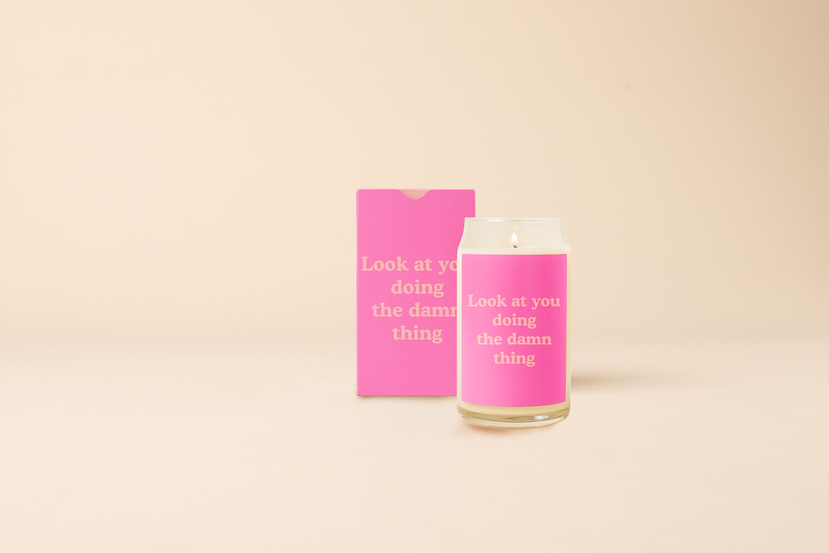 Candle Can Glass - Yippie