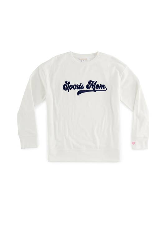 Sports Mom Sweatshirt (IVORY)
