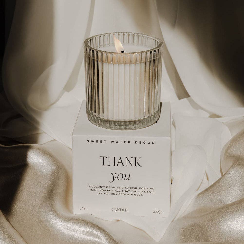 Thank You Soy Candle -