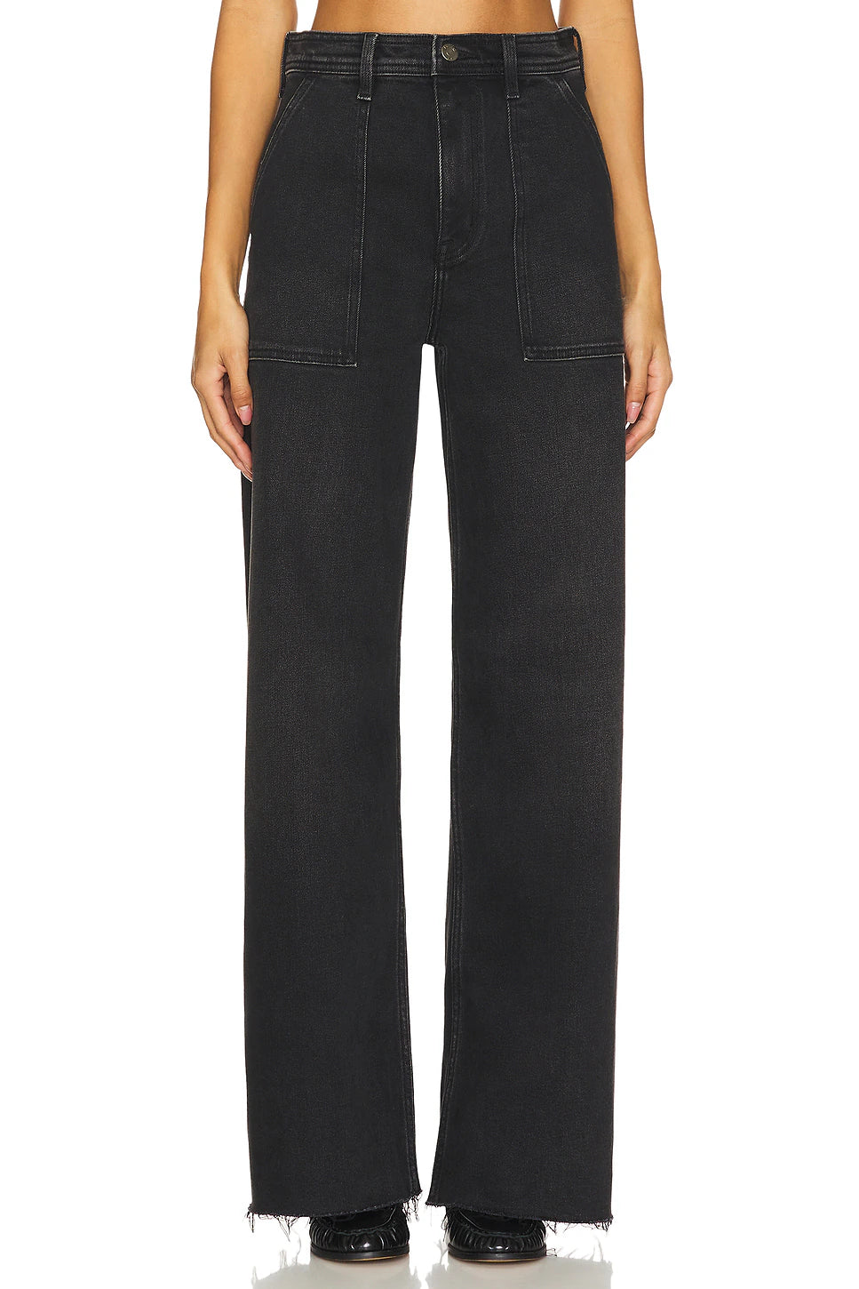 Penny Utility High Rise Wide Leg - Pistola