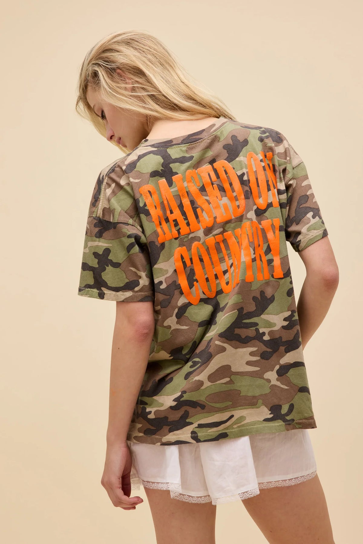 Raised On Country C Merch Tee