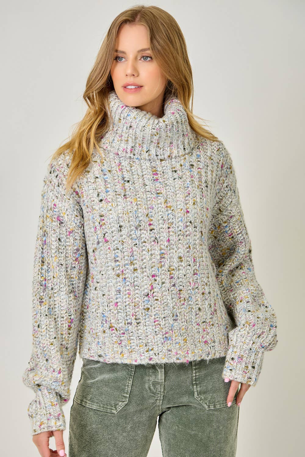 Mixed Yarn Sweater