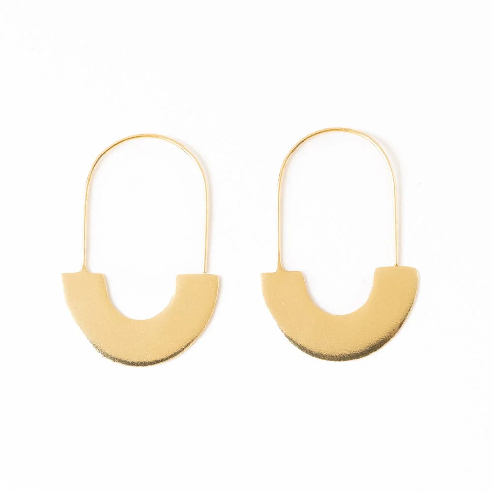 Maggie Half Circle Earrings