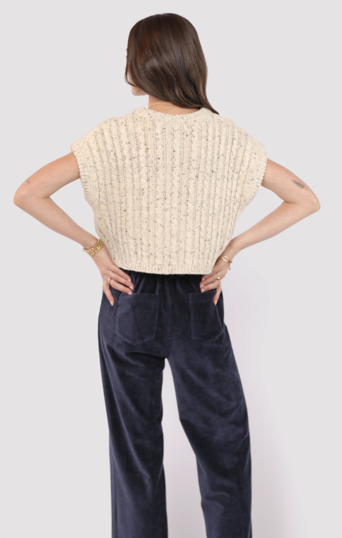 Effortless Cable Knit Sweater